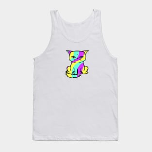 cats lover smart cat,funny cat Tank Top